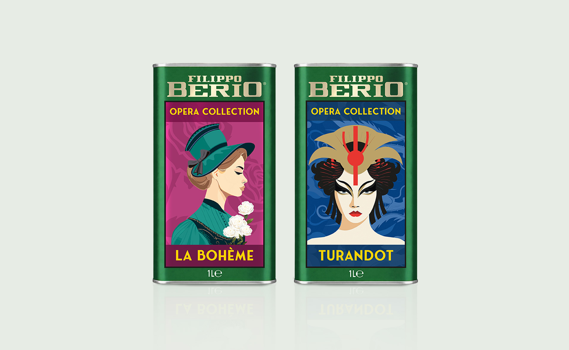 Filippo Berio torna in scena con la Opera Collection: “La Bohème” e “Turandot” di Giacomo Puccini protagoniste delle nuove latte limited edition